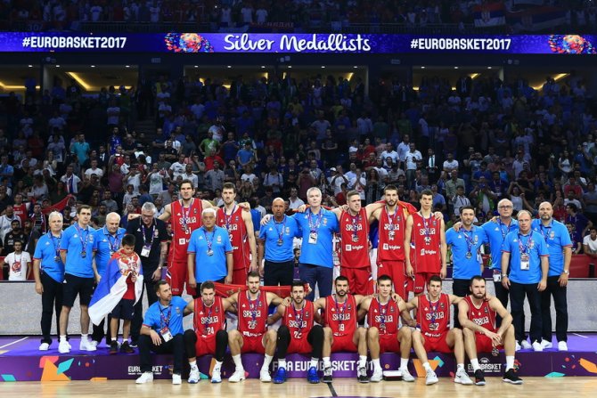 Eurobasket, 2017, Košarka, Košarkaška reprezentacija Srbija, Slovenija