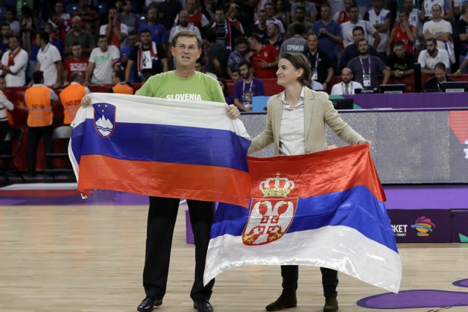 Eurobasket, 2017, Košarka, Košarkaška reprezentacija Srbija, Slovenija, Ana Brnabić