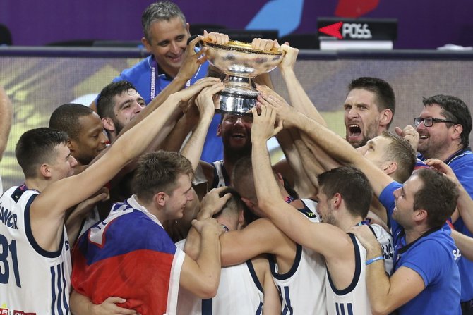 Eurobasket, 2017, Košarka, Košarkaška reprezentacija Srbija, Slovenija