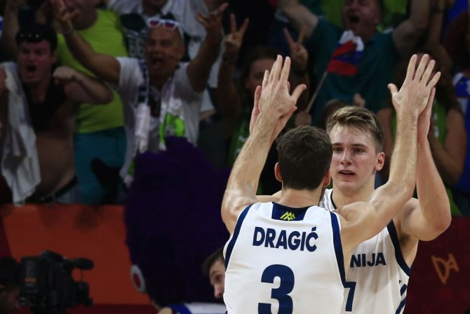 Goran Dragić, Luka Dončić, košarkaška reprezentacija Slovenije, Slovenija