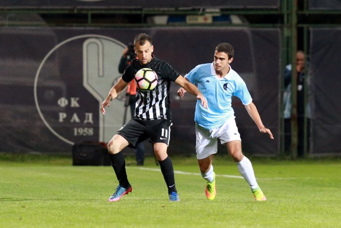 FK Rad - FK Partizan, Petar Đuričković