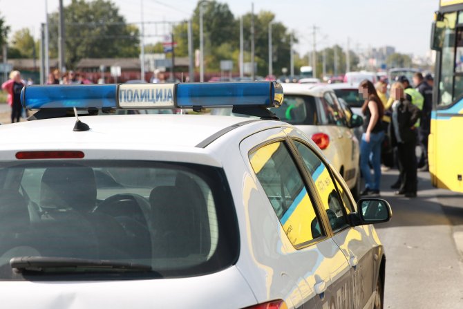 Saobraćajna nesreća, policija