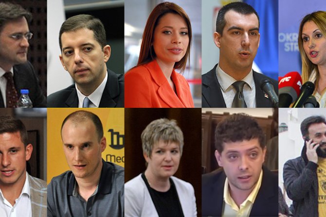 Oni dolaze, Nikola Selaković, Marko Đurić, Irena Vujović, Vladimir Orlić, Aleksandra Jerkov, Aleksandar Jovičić, Balša Božović, Elvira Kovač, Miljan Damjanović, Enis Imamović