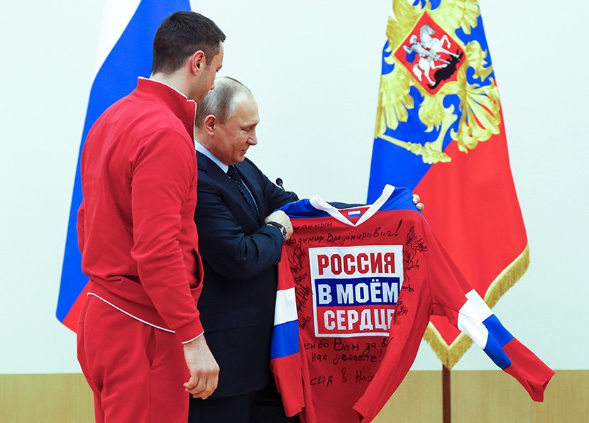 Vladimir Putin, sportisti, Olimpijci Vladimir Putin, sportisti, Olimpijci