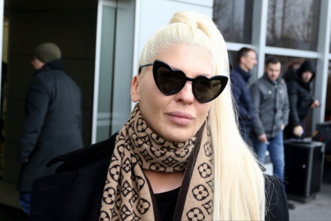 Jelena Karleuša aerodrom