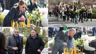 SEĆANJE NA ZORANA ĐINĐIĆA: Vence i cveće na grob položili porodica i prijatelji (FOTO)