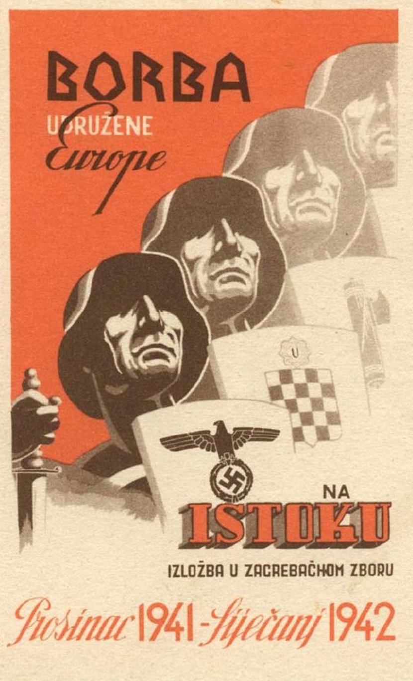 Jovan Ducic o Jugoslovenstvu Ustaski-plakat-iz-ndh-za-zagrebacku-izlozbu-pod-nazivom-borba-udruzene-europe-na-istoku-460x0