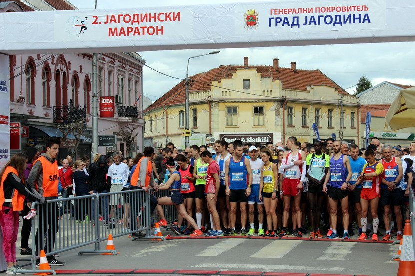 Jagodina,  drugi ulicni maraton