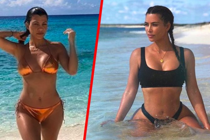 SESTRE Kardashian, točnije Kim i Kourtney