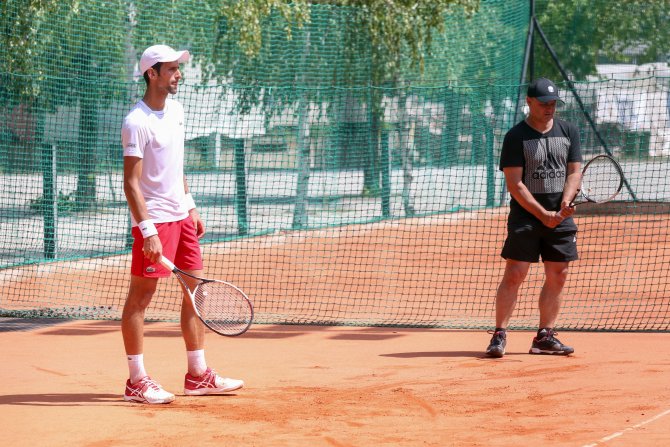 Novak Đoković i Marjan Vajda