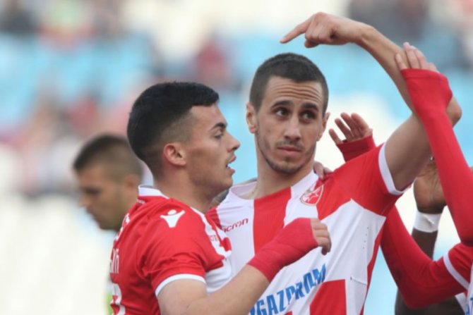 Nemanja Radonjić, Aleksandar Pešić, FK Crvena zvezda