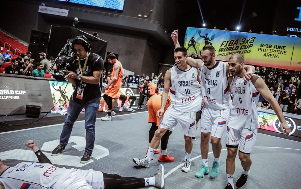 Serbian basketball players are the champions of the world for the third time in a row! Serbian