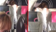Eksplozija strasti usred leta: Devojka zajahala dečka u avionu i započela akciju (VIDEO)
