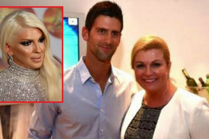 Jelena Karleuša, Novak Đoković, Kolinda Grabar Kitarović