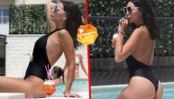 Vrele fotke sa bazena: Kaća Grujić se skinula u kupaći, a kada se okrenula, pokazala je nenormalno seksi guzu! (FOTO)