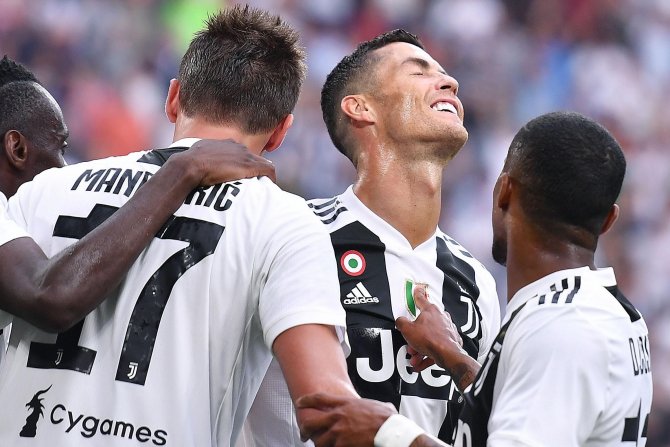 Kristijano Ronaldo, FK Juventus, Mario Mandžukić