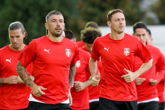 Aleksandar Kolarov, Nemanja Matić