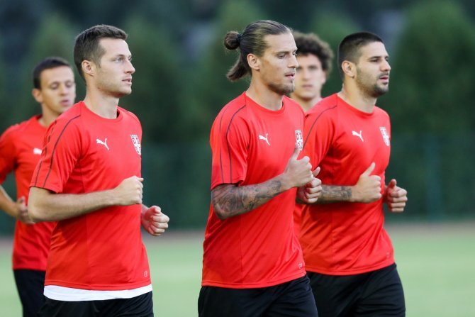 Aleksandar Prijović, Uroš Spajić, Aleksandar Mitrović