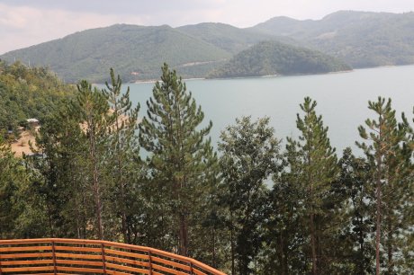 Centar za ekologiju i razvoj sporta, jezero Gazivode