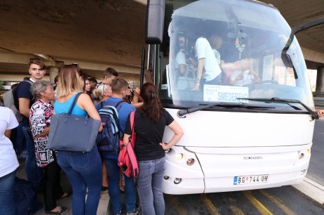 Autobus gužva autokomanda Autobus gužva autokomanda