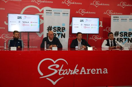 KZS Arena - ASS, najava trke Serbia Maraton
