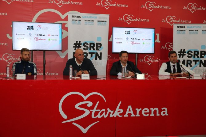 KZS Arena - ASS, najava trke Serbia Maraton