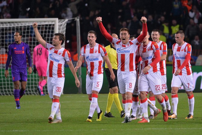 Fk Crvena zvezda, Fk LIverpul