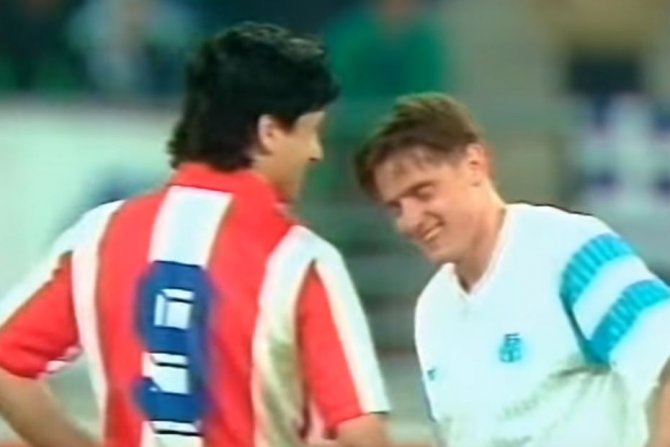 Dragan Stojković Piksi, FK Olimpik Marselj, Bari 1991, FK Crvena zvezda