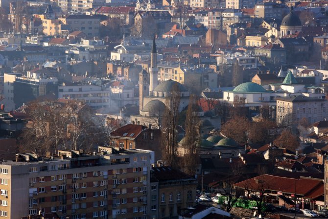 Sarajevo, panorama grada