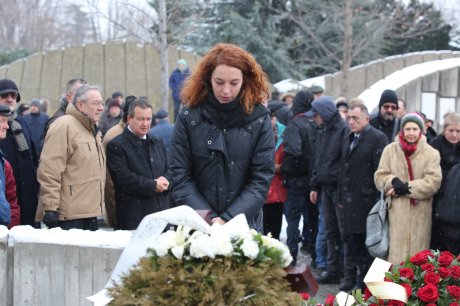 Mina Nikolić, Marko Nikolić sahrana