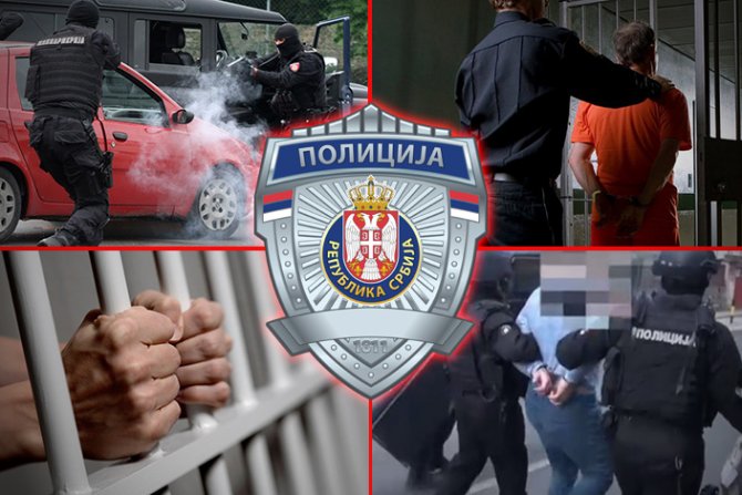 Policija, hapšenja, rešetke, zatvor