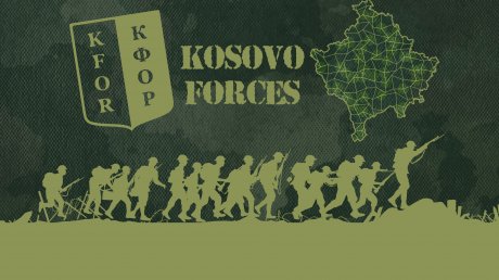 Vojska, vojnici, KFOR, Kosovo, infografika