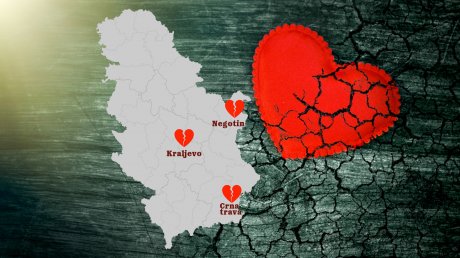 Slomljena srca mapa