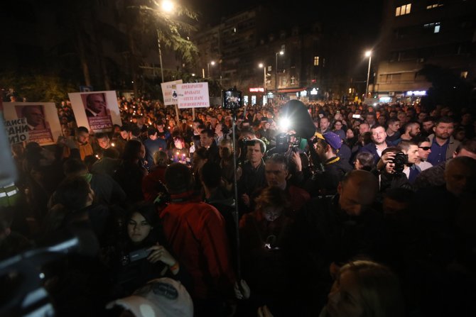 Protest opozicije, jedan od pet miliona