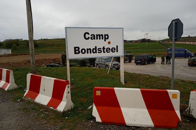 Camp Bondsteel, Kosovo, Kfor, Kamp Bondstil