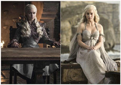 Junaci serije Igra prestola (Game of Thrones) nekada i sada Junaci serije Igra prestola (Game of Thrones) nekada i sada