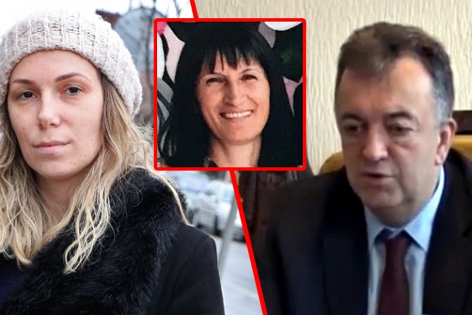 Jelena Raičević, Marija Lukić Brus, Milutin Jeličić, predsednik Opštine Brus Jutka