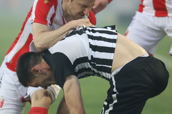 Marko marin, Saša Zdjelar, FK Crvena zvezda, FK Partizan 160. večiti derbi