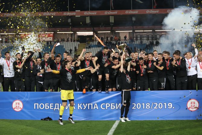 FK Crvena zvezda - FK Partizan, Večiti derbi finale Kupa Srbije