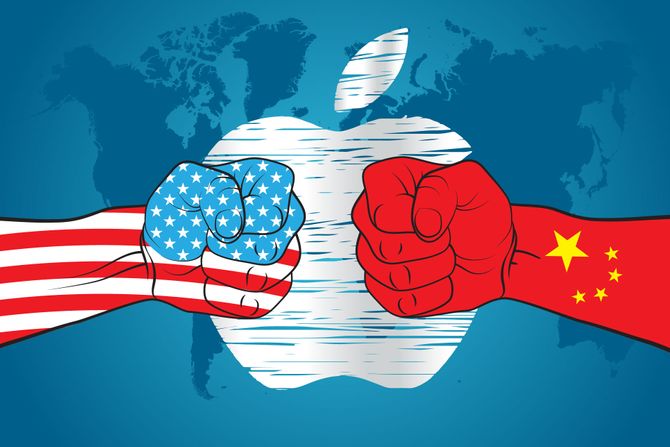 Kina, Amerika, Epl, Apple