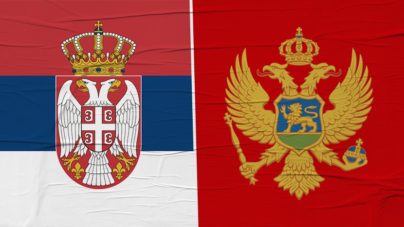 Srbija, Crna Gora, zastave