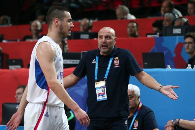 Nikola Kalinić, Aleksandar Sale Đorđević, košarkaška reprezentacija Srbije