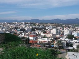 Nikozija, Nicosia, panorama grada, Kipar,