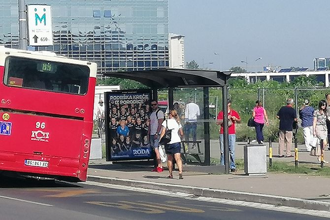 GSP 89 autobus prevoz nalegao točak Novi Beograd