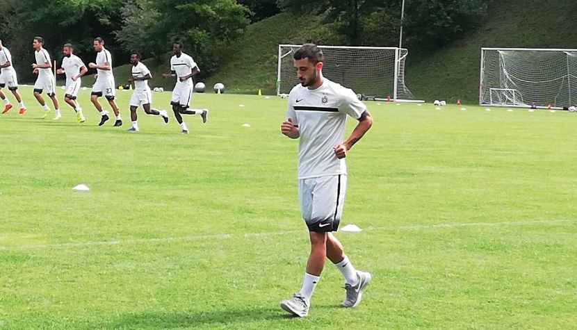 Nikola Lakčević, FK Partizan, pripreme