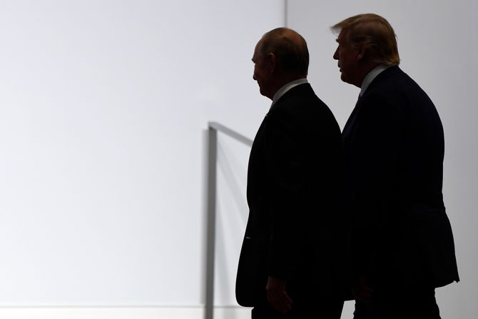 Vladimir Putin Donald Tramp Osaka G20 Vladimir Putin Donald Tramp Osaka G20