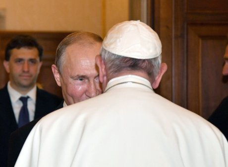 Vladimir Putin, papa Franjo, Vatikan