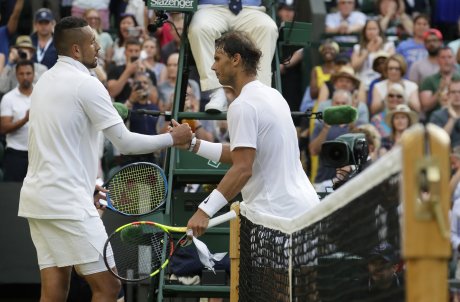 Rafael Nadal i Nik Kirjos Rafael Nadal i Nik Kirjos