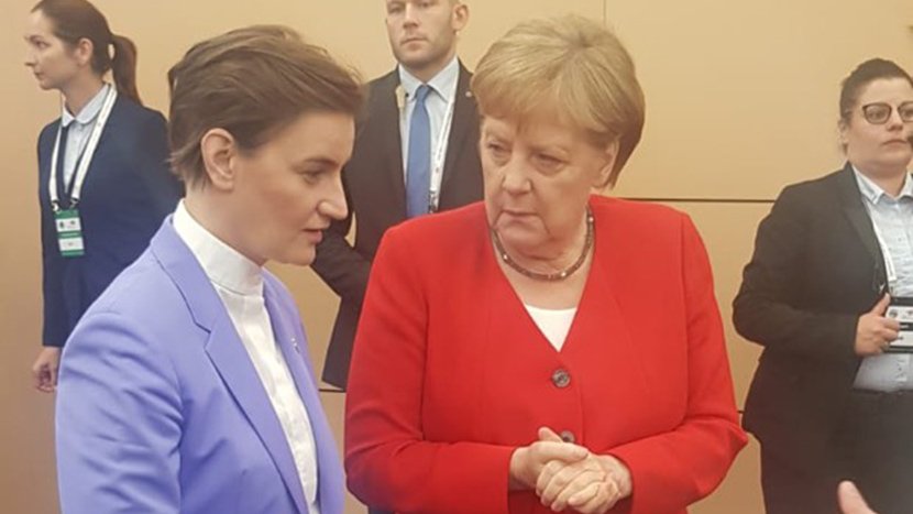 Ana Brnabić, Angela Merkel, Poznanj, Samit EU - Zapadni Balkan