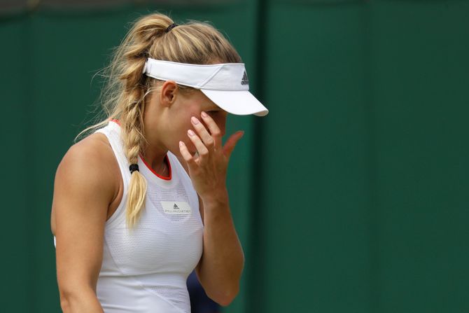 Karolina Voznjacki, Vimbldon Karolina Voznjacki, Vimbldon